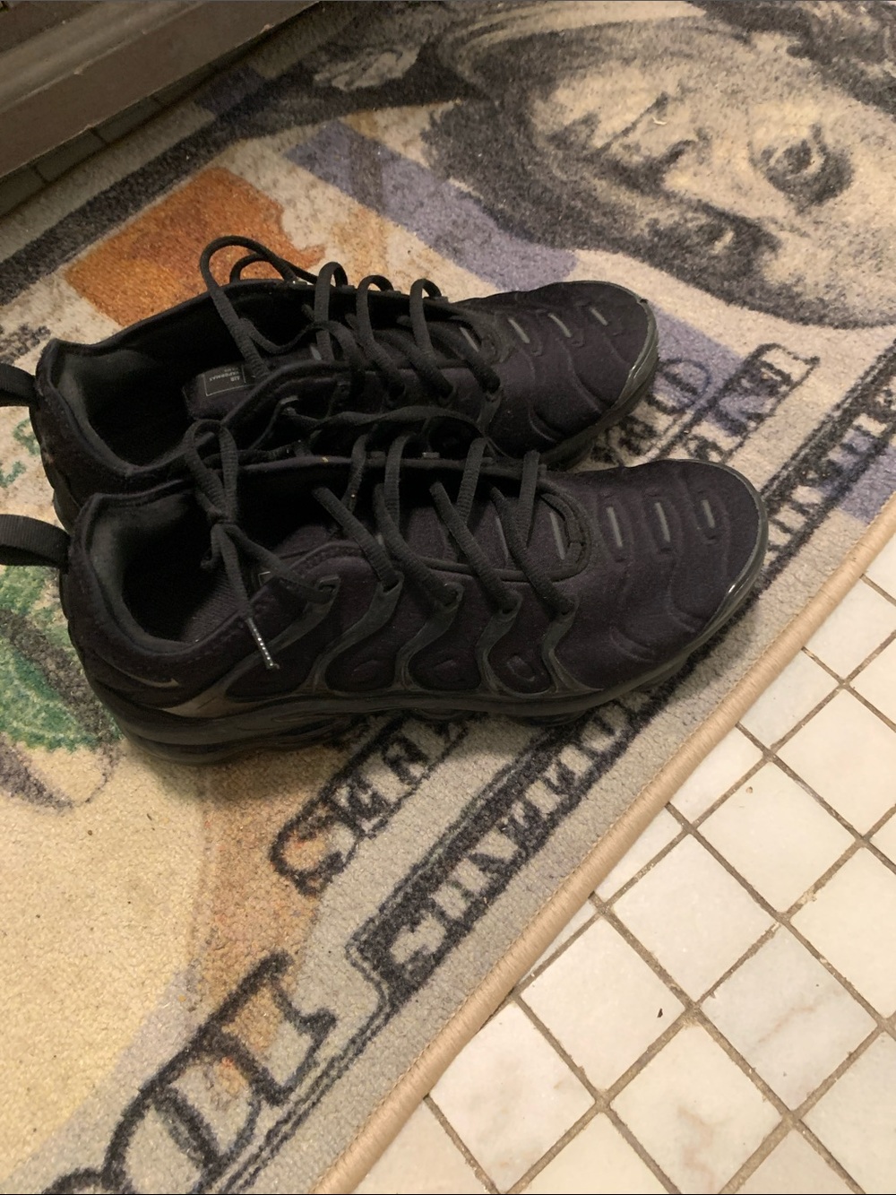Nike Men's Black Running Sneakers vapor maxes